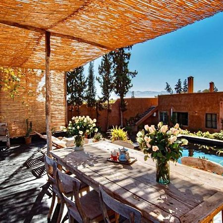 Aux Portes De Marrakech Villa Arts & Deco Avec Piscine 마라케시 외부 사진