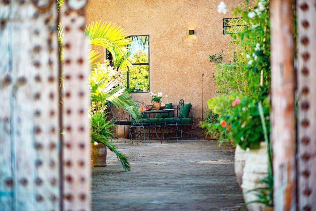 Aux Portes De Marrakech Villa Arts & Deco Avec Piscine 마라케시 외부 사진