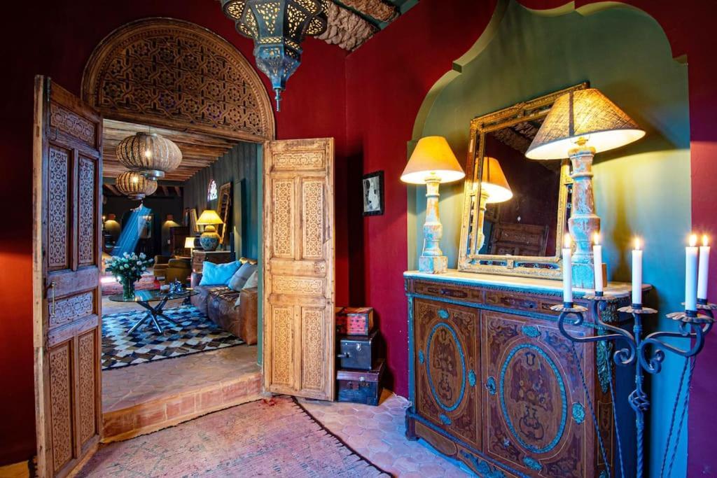 Aux Portes De Marrakech Villa Arts & Deco Avec Piscine 마라케시 외부 사진