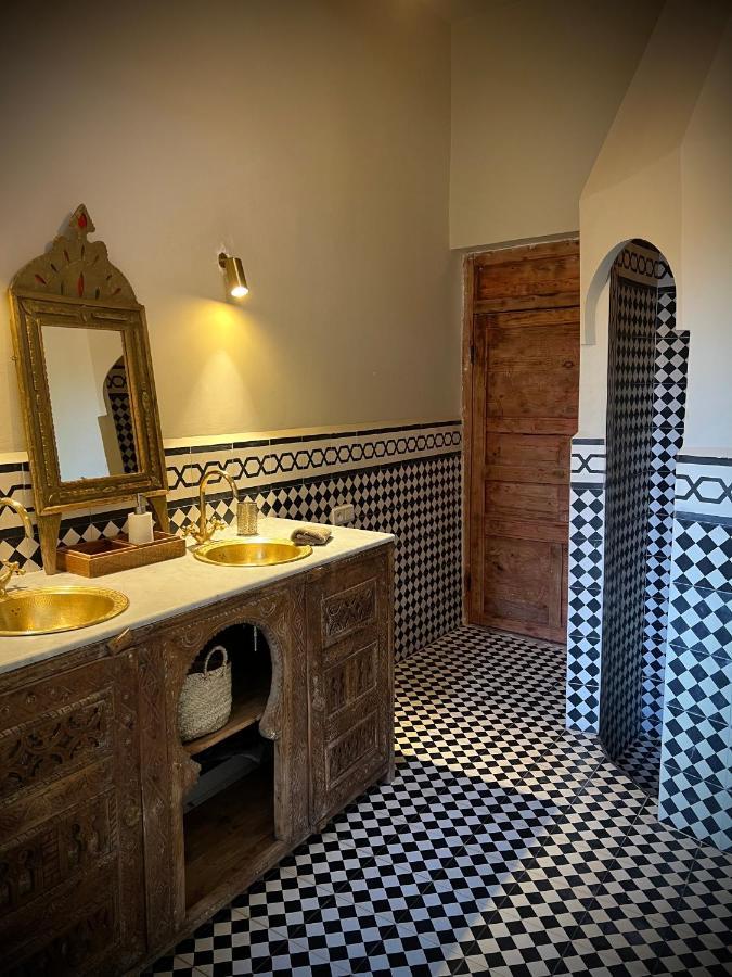 Aux Portes De Marrakech Villa Arts & Deco Avec Piscine 마라케시 외부 사진